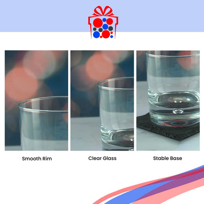 - Personalised Engraved Bubble Whiskey Tumbler Glass -