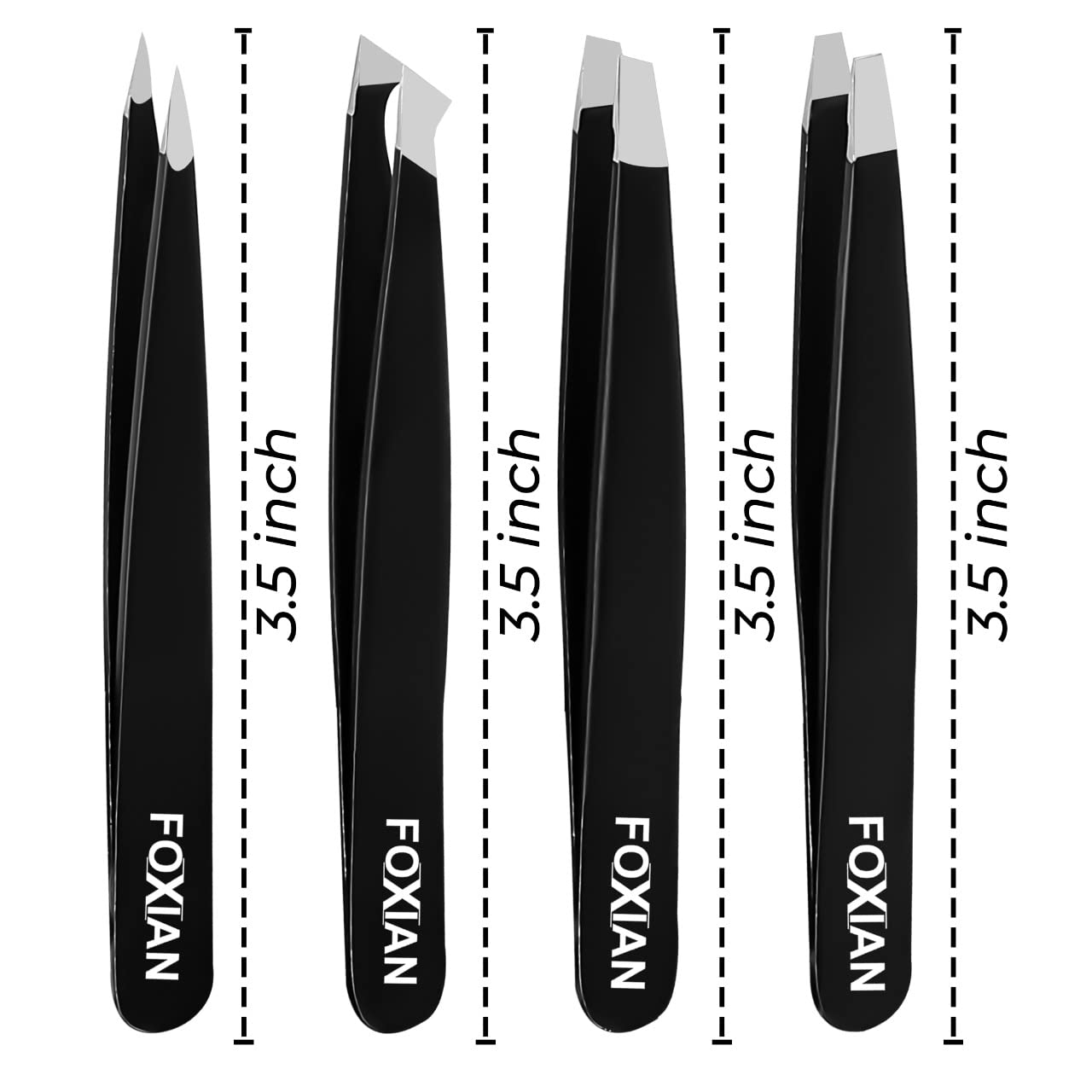 - Foxian Tweezers for Facial Hair -