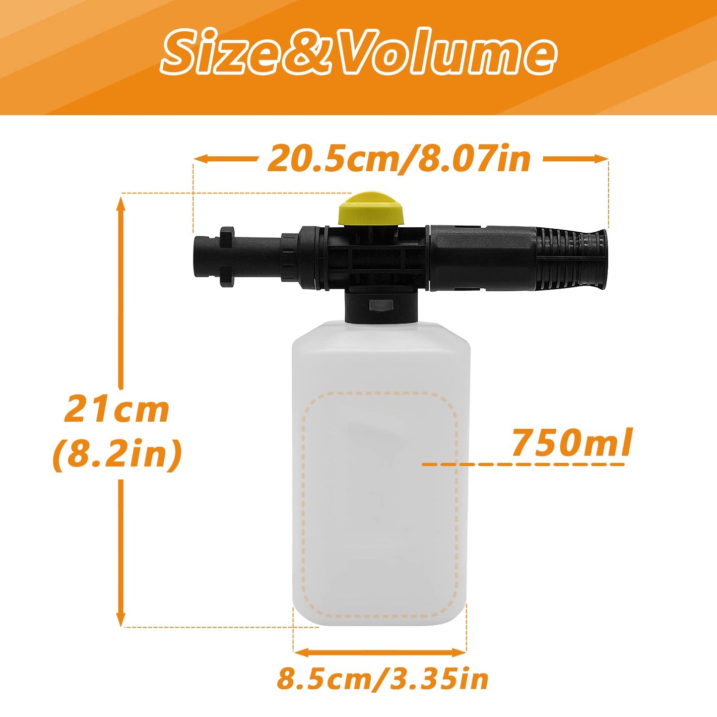 - Fai Top 750ML Karcher Snow Foam Lance -