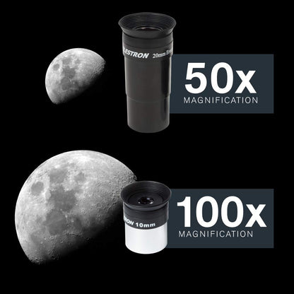 Celestron 31042 AstroMaster 114EQ Newtonian Reflector Telescope, Dark Blue
