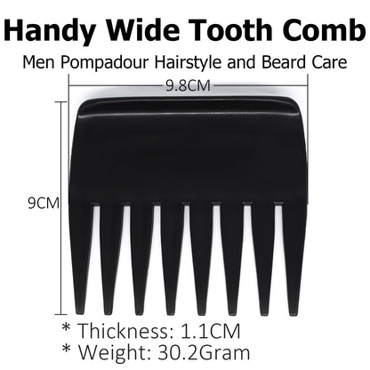 - Professional Mens Styling Comb | Anti-Static Pompadour Streaker Comb -