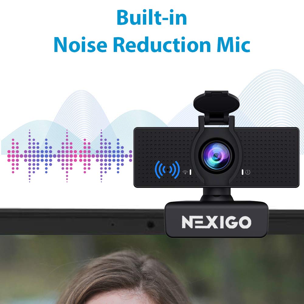 - NexiGo | Webcam with Microphone | Conferencing and Video Calling -