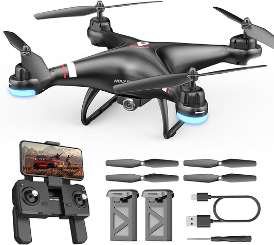- Holy Stone HS110G GPS FPV Drone | 2K HD Live Video Camera -