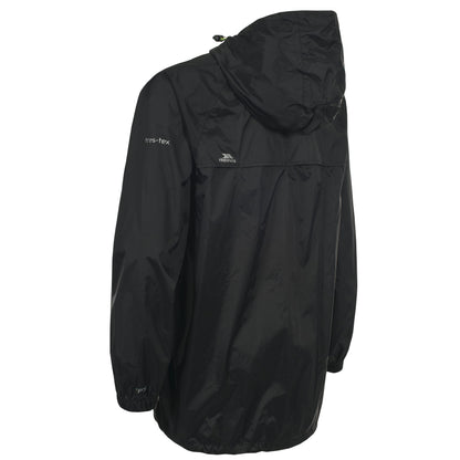 - Trespass Qikpac Jacket | Black | Compact Packaway Waterproof Jacket -