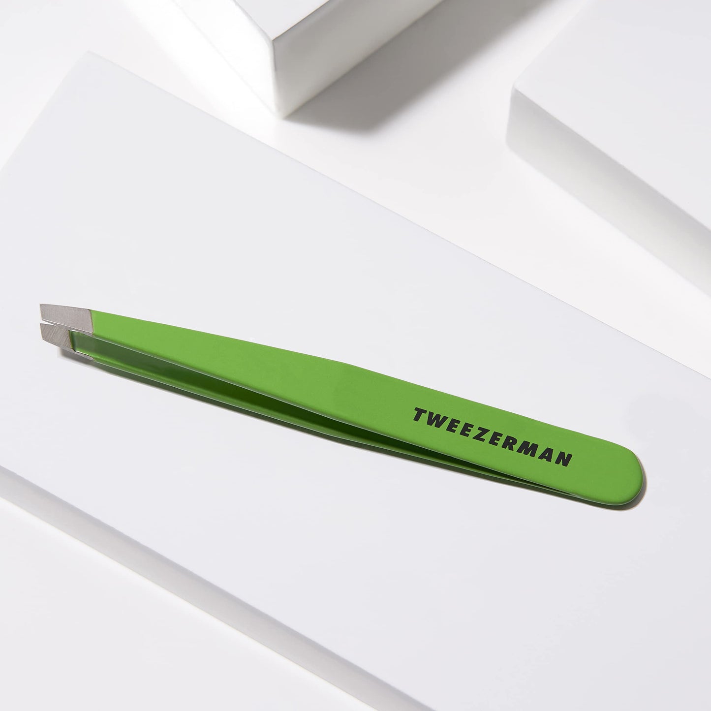 - Tweezerman Green Apple Slant Tweezer -