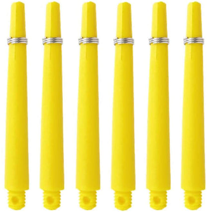 BIPY 75Pack Dart Nylon Stems and 2D Flights Set in 2BA Medium Nylon Shafts Colourful Flights and O Rings Professional Dart Accessories Kit Perfect Accessories for Indoor Dart Games