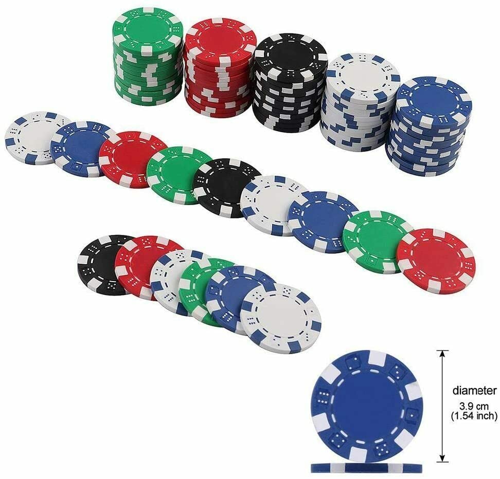- Trendi Texas Holdem | 300 Piece Poker Chips Set -