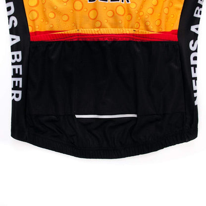 Cycling Jersey Men Bike Clothing Bicycle Jersey topMountain Road MTB Jersey Shirt Short Sleeve Team Sports Wear Orange Black Size L