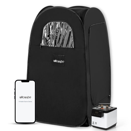 - Portable Steam Sauna | Personal Home Spa Room With Bluetooth | Steamer -