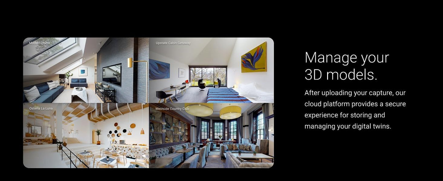 - Matterport Pro2 3D Camera | High Precision for Virtual Tours | 3D Mapping | Digital Surveys -