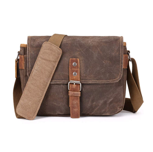 - ONEGenug SLR Camera Bag | Waterproof Wax Canvas Bag -