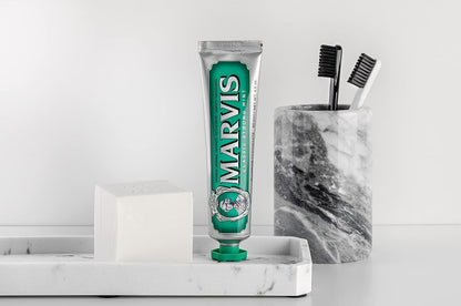 - Marvis Classic Strong Mint Toothpaste | 85 ml | Sensational Flavoured Toothpaste -