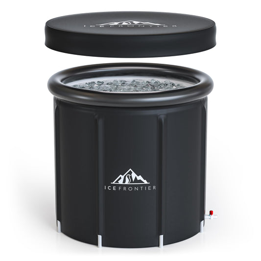 - Ice Bath Outdoor Recover Tub by Ice Frontier | 360L Premium Ice Bath Tub | Portable Bathtub -