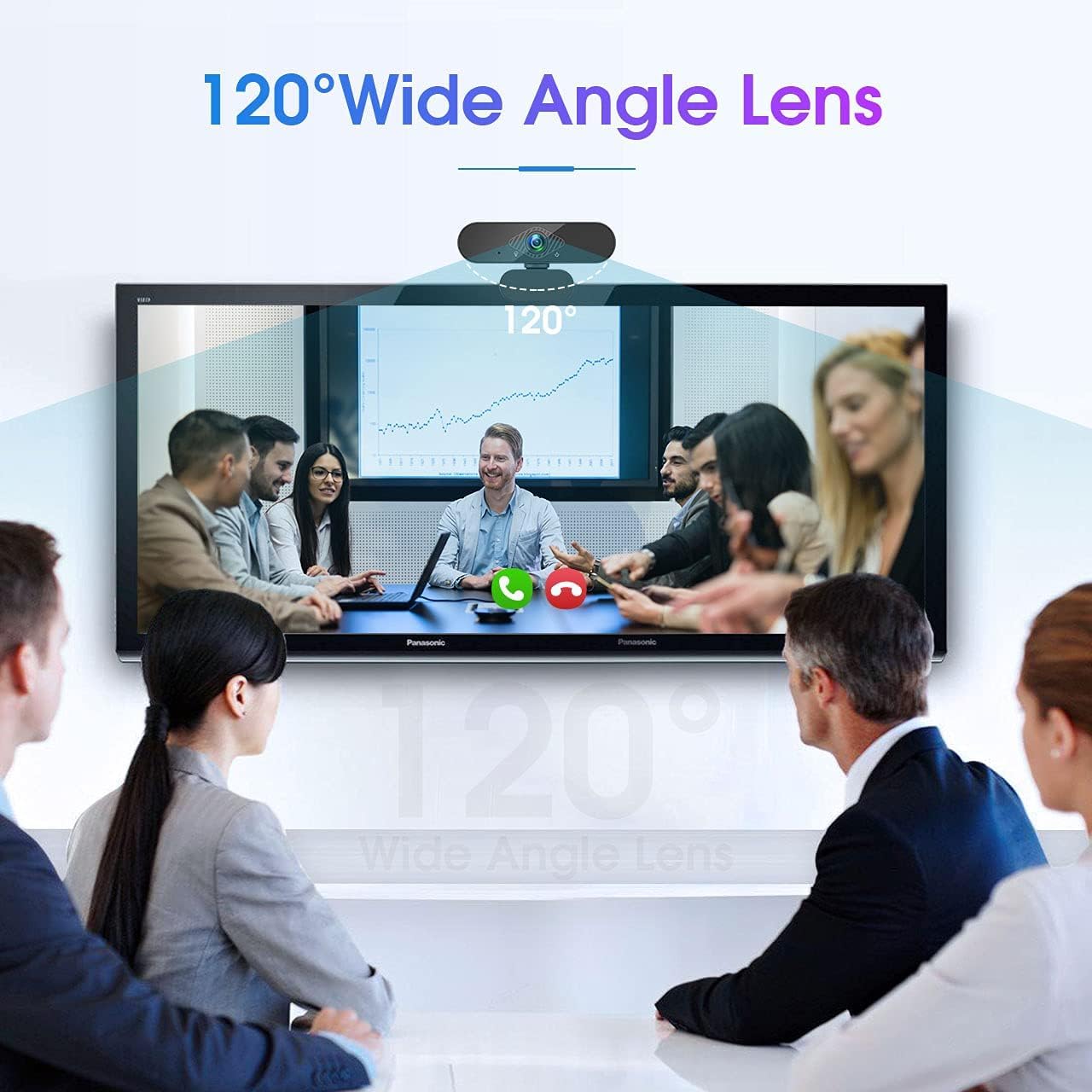 Dancial USB Webcam, 1080P Streaming Webcam with Microphone for PC,MAC, Laptop, Plug and Play Web Camera for Youtube,Skype Video Calling, Studying, Conference