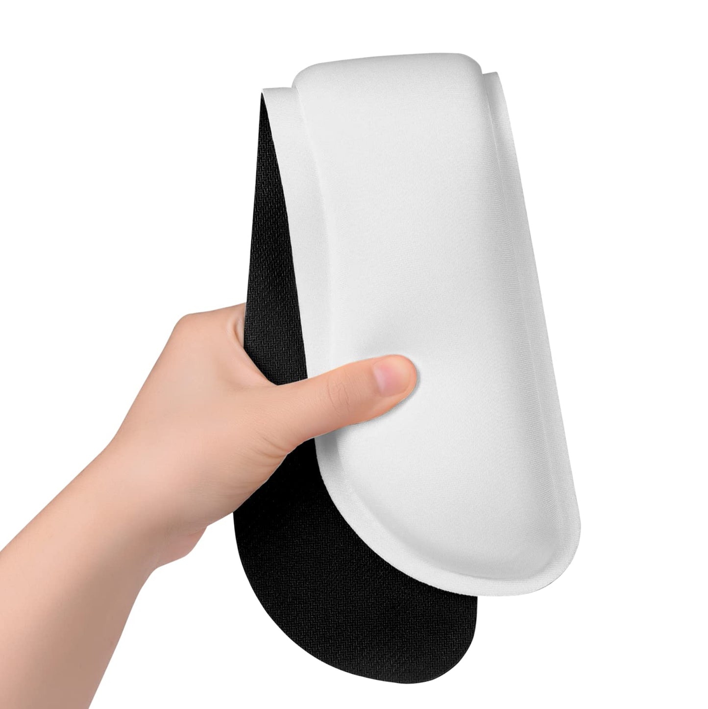Dapesuom Enlarge Keyboard Wrist Rest Pad,Memory Foam Set Wrist Cushion Support for Easy Typing & Pain Relief,Mouse Wrist Pad,Anti-Slip Wrist Support for Gaming,Computer, Laptop, Office,Ivory White