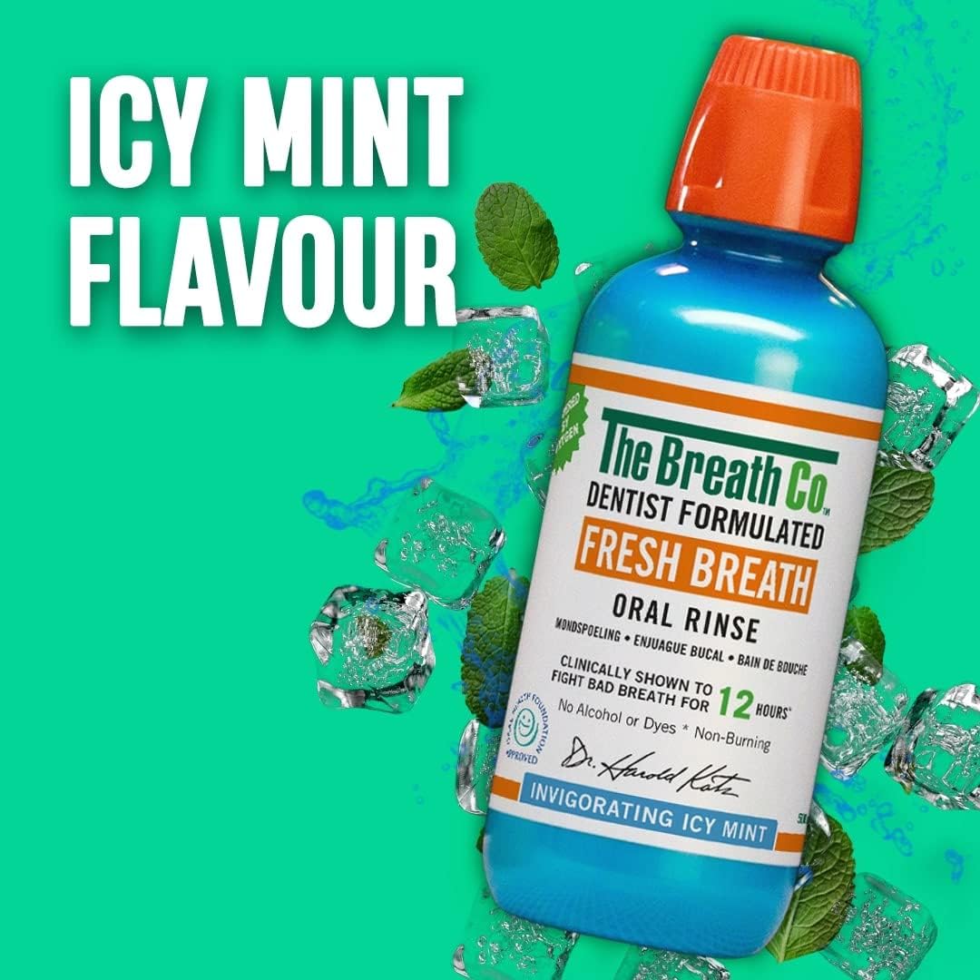 - The Breath Co. Alcohol Free Mouthwash | Dentist Formulated Oral Rinse -