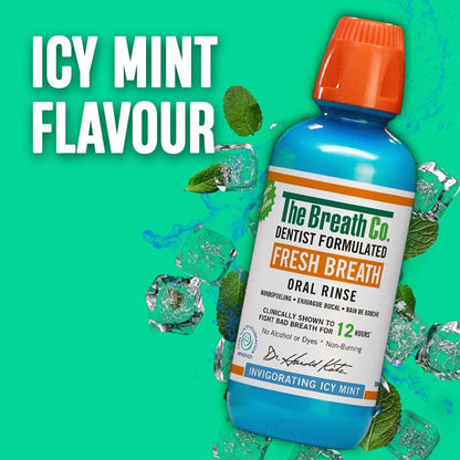 - The Breath Co. Alcohol Free Mouthwash | Dentist Formulated Oral Rinse -