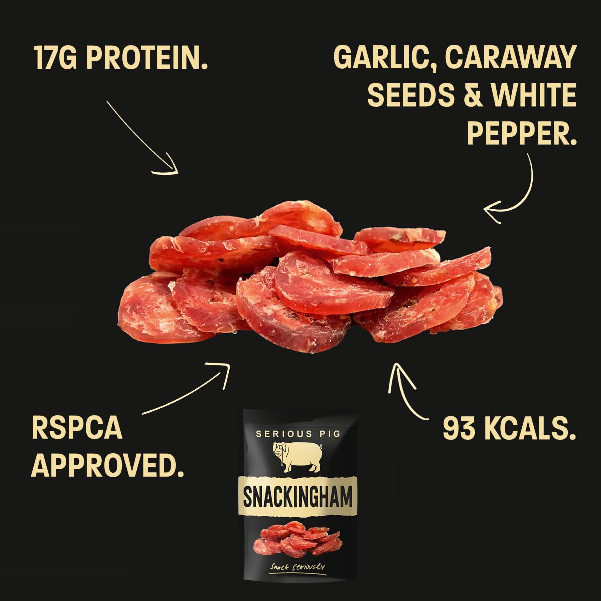 - Serious Pig Classic Selection Gift Box | Cheese Crisps |Salami Snacks | Pickles -