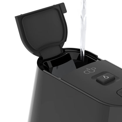 Breville HotCup Hot Water Dispenser | 1.7 Litres with 3 KW Fast Boil | Pre-set cup fill, with manual “STOP” button | Energy-efficient use | Gloss Black [VKT124]