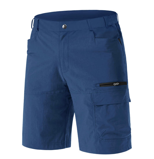 - EKLENTSON Shorts for Men |Quick Dry Cargo Shorts | Outdoor Elastic Waist Lightweight Hiking Shorts -