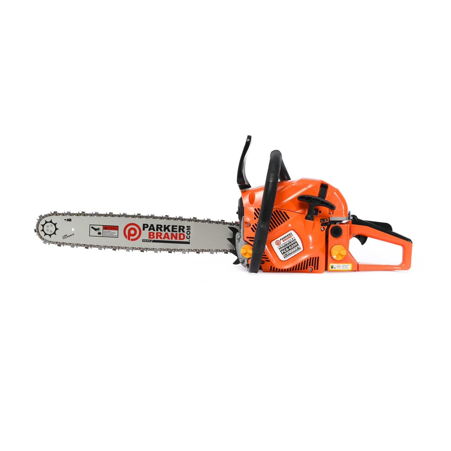 62cc Petrol Chainsaw - 20” Bar & 2 x Chains + More