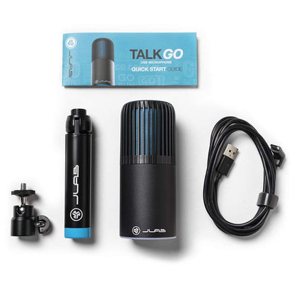 - JLab Talk Go USB Microphone | PC Mic | Podcast | Condenser Microphones for Streaming -
