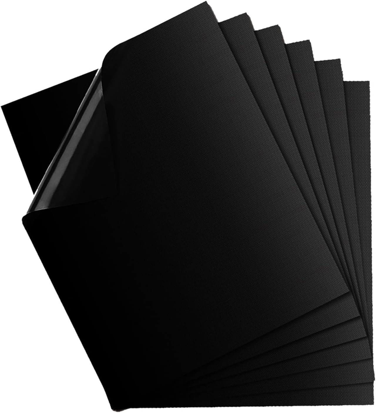 - GQC BBQ Mats | Set of 6 BBQ Grill Mats | Nonstick Reusable Barbecue Baking Mat -