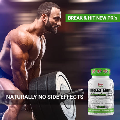 - Psycho Pharma Turkesterone 20% (1000 mg) | 120 count -