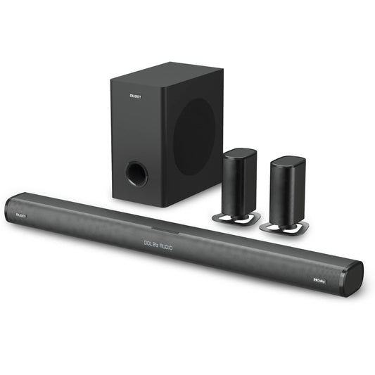 - MAJORITY Everest | Bluetooth 5.1 Surround Sound System | 3D Dolby Audio Soundbar -
