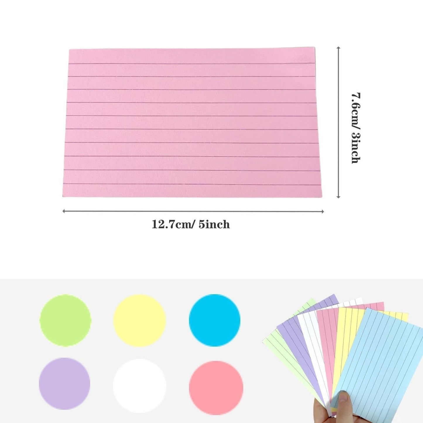 - Flash Cards Paper 300Pcs Revision Cards Paper -