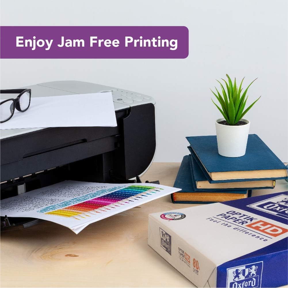 - OXFORD A4 Printer Paper | Premium Optik Paper |  1 Ream / 500 sheets -