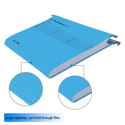 A4 Suspension Files, MerryNine 15PCS Polypropylene Filing Cabinet Suspension Files with Tabs and Card Inserts for School Home Work Office Organization (Mixed Color, A4)
