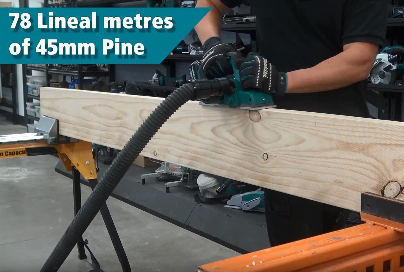 - Makita DKP180Z 18v Planer | LXT Lithium Ion Cordless Planer -