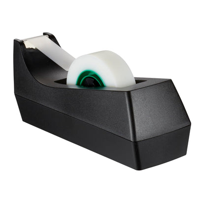 - Scotch Desktop Tape Dispenser C38 | Black | Desktop Adhesive Distributor - Refillable Sticky Tape Dispenser For Home And Office -