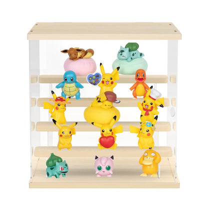 - Nynelly 5-Tier Collectables Display Case | Display Box Display Stand with Door | For Collectibles -