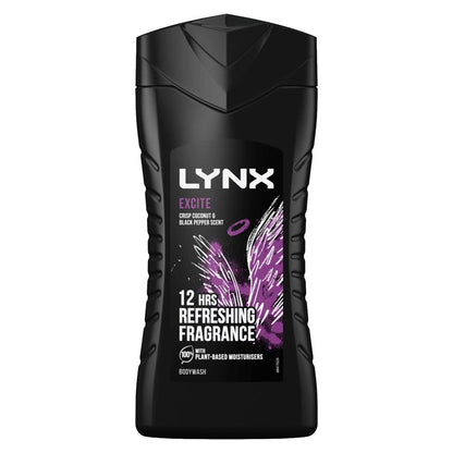 - Lynx Excite Shower Gel Mens Body Wash -