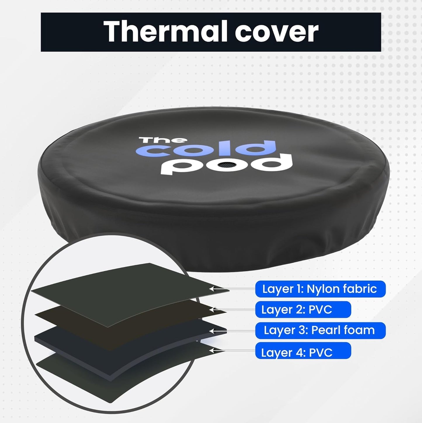 - The Cold Pod Ice Bath Tub | 320L Cold Plunge Tub | Cold Water Therapy Tub for Recovery & Cold Plunge -