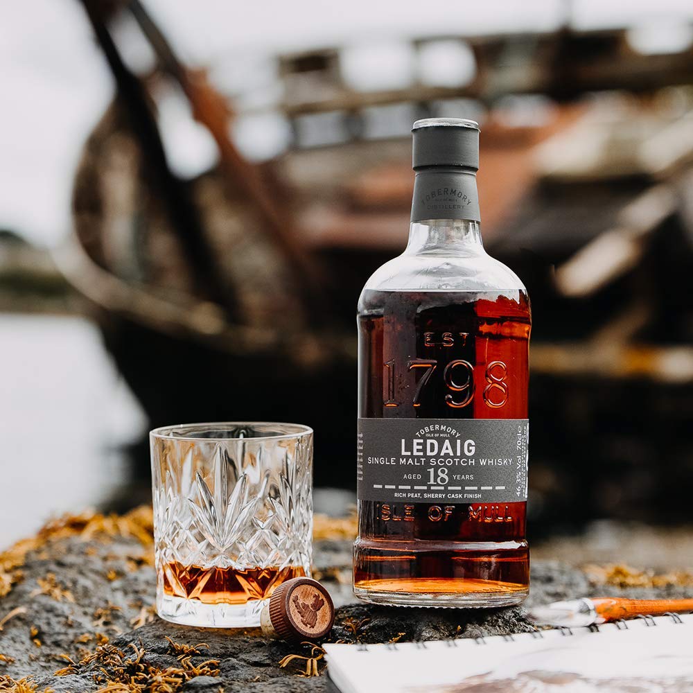 - Ledaig 18 Year Old Single Malt Scotch Whisky | 70 cl -