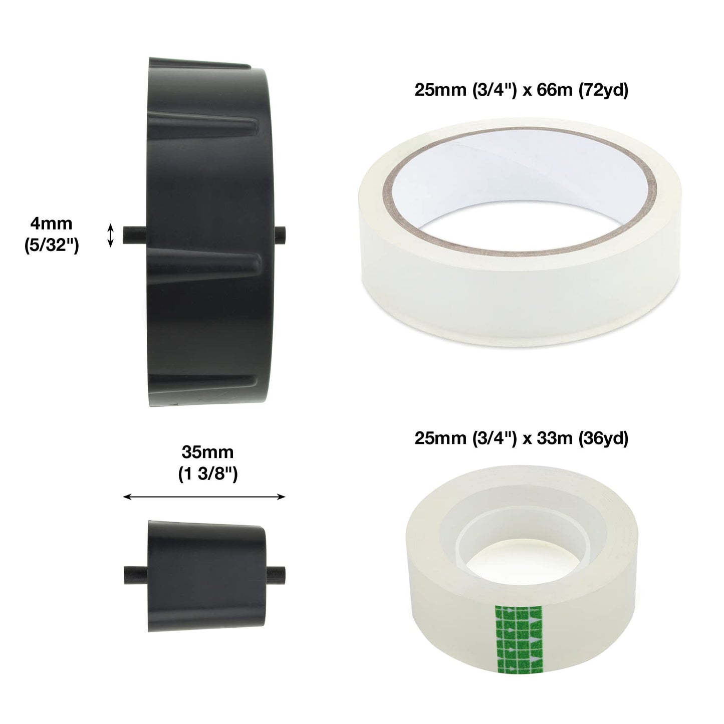 - Rapesco 1695 Germ-Savvy Antibacterial | 500 Heavy Duty Tape Dispenser | 1 Clear Tape Roll -