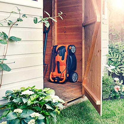 - LawnMaster MX 24V 34cm Cordless Lawnmower | Plus Spare Battery -