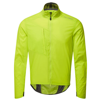 Altura Mens Airstream Lightweight Water Repellent Packable Cycling Jacket - Lime - 4X-Large