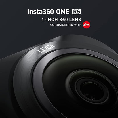 - Insta360 ONE RS 1-Inch 360 Edition | 6K 360 Camera with Dual 1-Inch Sensors | Co-Engineered with Leica | 21MP Photo | FlowState Stabilization -