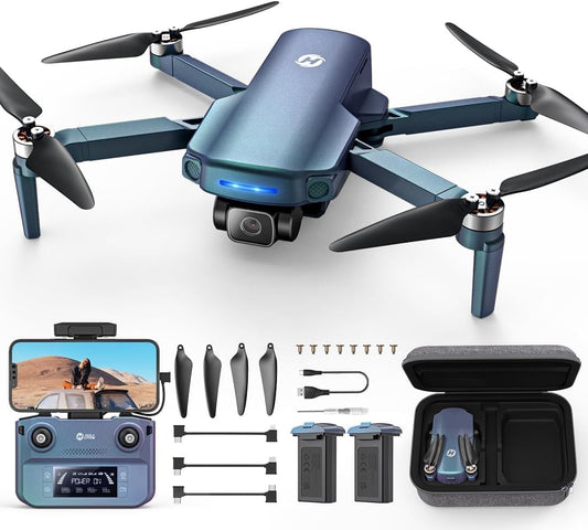 - Holy Stone GPS Drone With Camera | 4K | Foldable FPV RC Quadcopter -