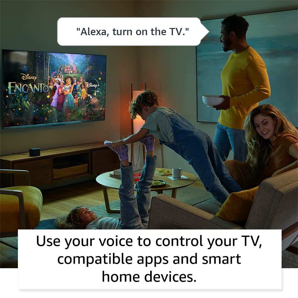 Amazon Fire TV Cube | Hands-free streaming media player with Alexa, Wi-Fi 6E, 4K Ultra HD