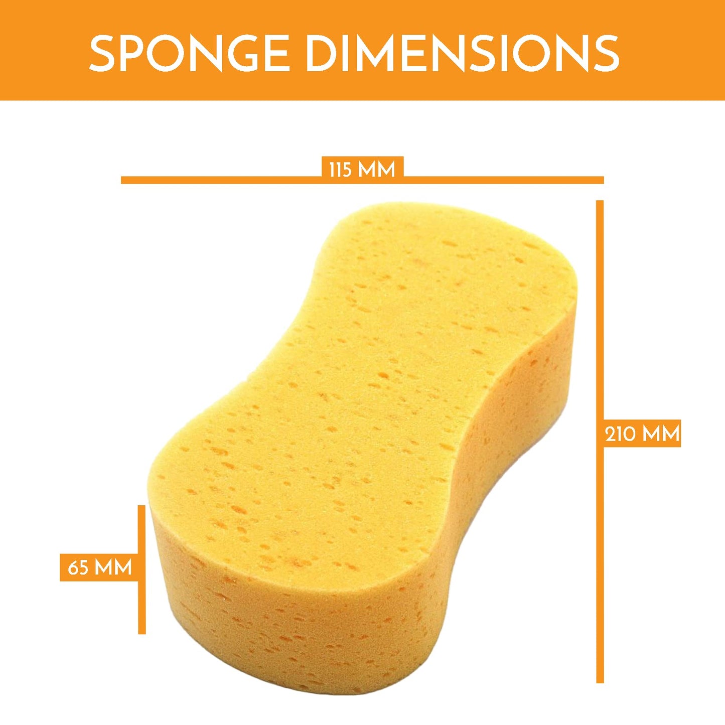 - Xtremeauto JUMBO Sponges For Car Cleaning, Washing & Windows - 3 Pack