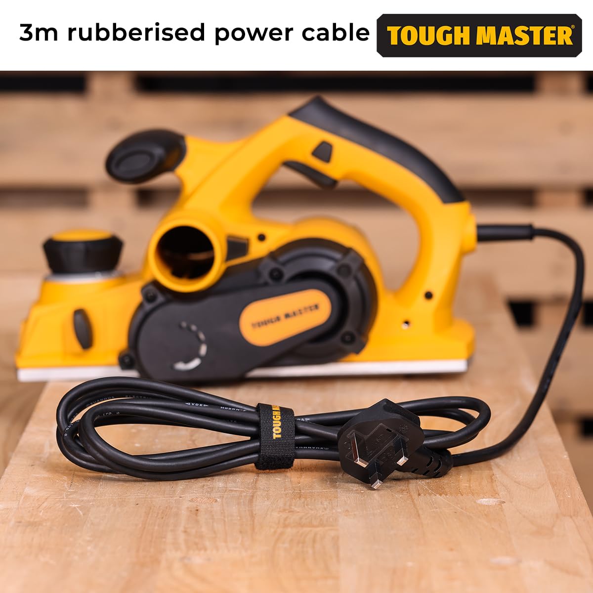 - Electric Wood Planer | 110mm 1000W | Portable Hand Planer | 16000 RPM -