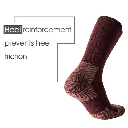 - KAVANYISO Merino Wool Socks For Men | Hiking Thermal Winter Crew Socks -