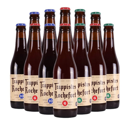 - Trappist Rochefort Belgian Trappist Ale | Mixed Case -