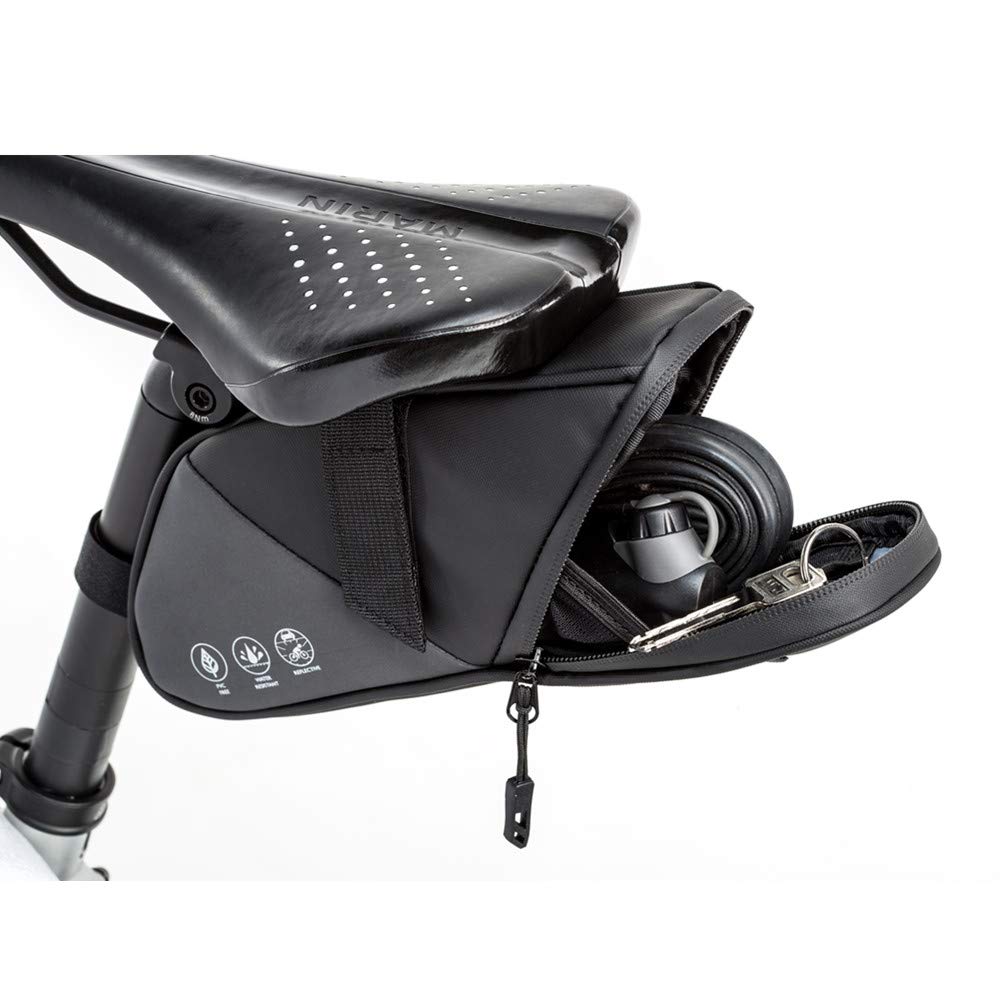 - HOMPER Bicycle Saddle Bag | Waterproof Cycling Saddle Bag | Bicycle Bike Bag | 1,5L Bike Saddle Bag Under Seat -