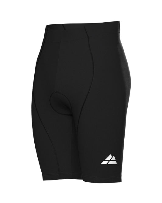 DANISH ENDURANCE Padded Cycling Shorts, Mountain Bike Gear, Quick Dry, for Men, Black/Black, M